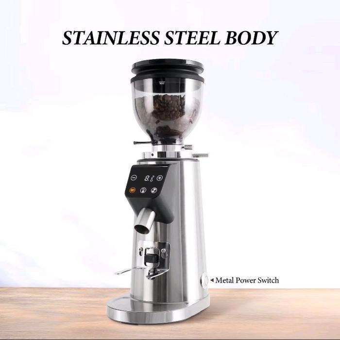 NEW SERIES PROMO GRINDER ESPRESSO GUSTINO BRAVIO GRINDER KOPI GUSTINO BRAVIO ( BURR 64 MM FREE 2