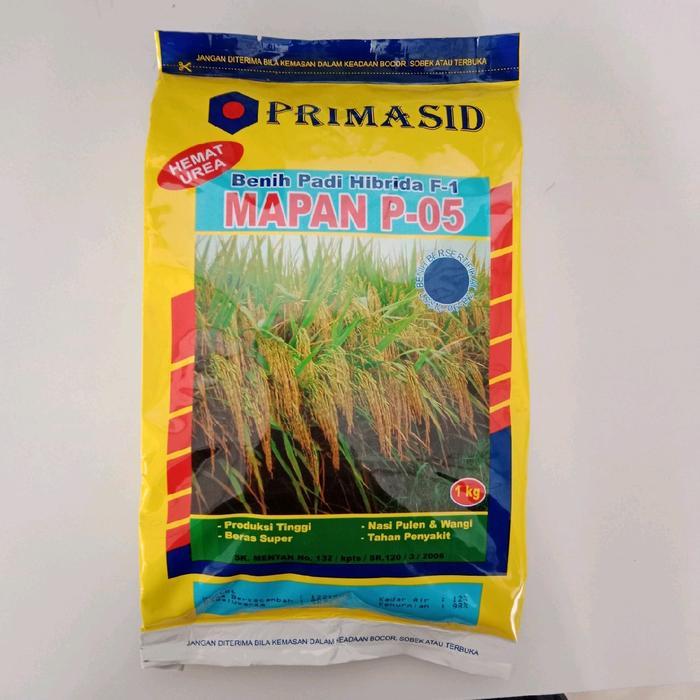 Benih Padi Hibrida Mapan 05 Tanaman Daun