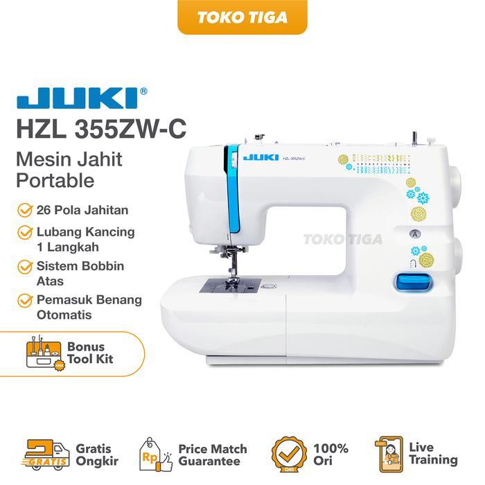 Sale Mesin Jahit Juki Hzl 355Z W-C / 355Zwc (Multifungsi Portable)