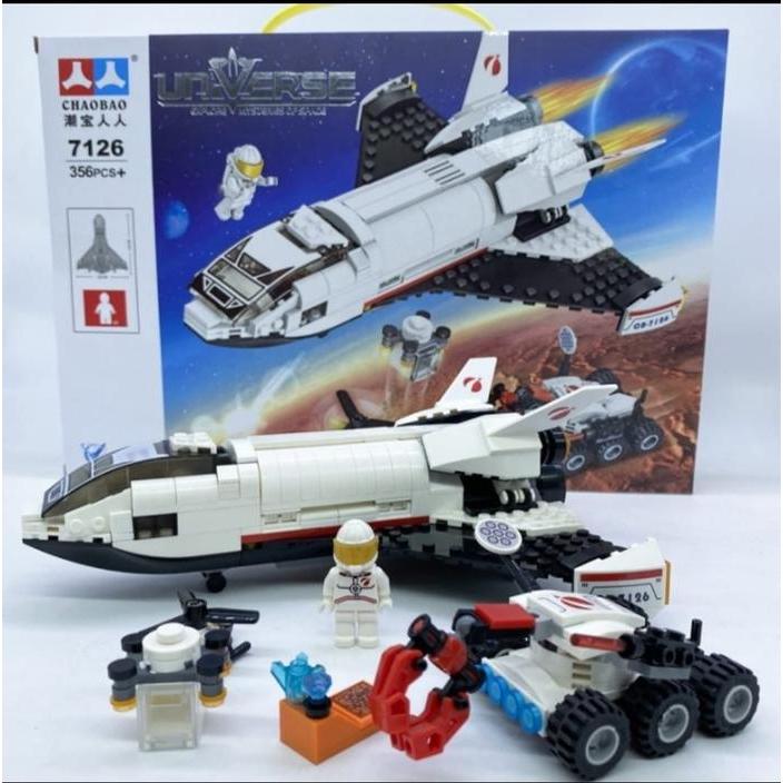 Mainan Lego Astronot - Bricks Pesawat Luar Angkasa