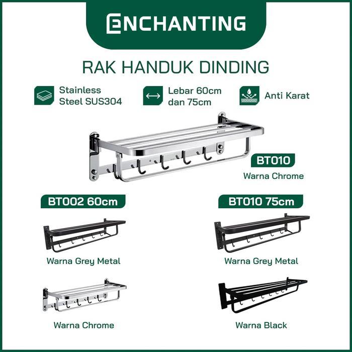 Ikea - Rak Gantungan Handuk Dinding Europe Bt002