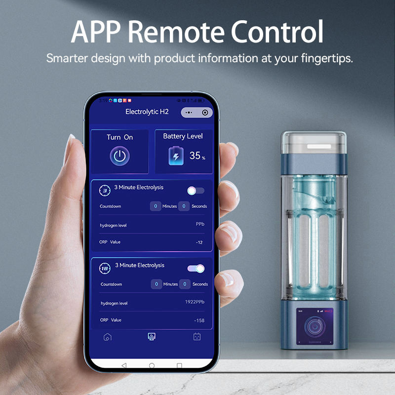 Hydrogen Rich Water Ionizer Bottle Smart Hydrogen Water Cup Machine Portable Hydrogen Water