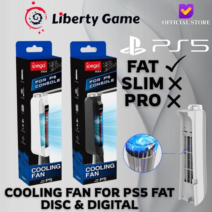 Jenge - Ipega Cooling Fan Led Usb Radiator Cooling Fan Kipas Centrifugal High Quality For Ps5 Fat