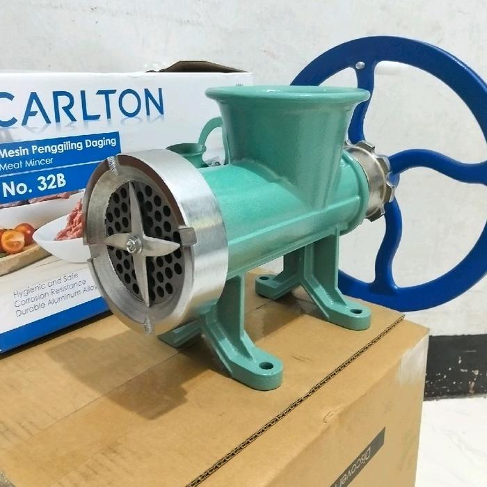 Diskon Gilingan Pelet Manual No 32 / Giling Daging No 32 Dengan 2 Mata Pisau / Mesin Giling Pelet