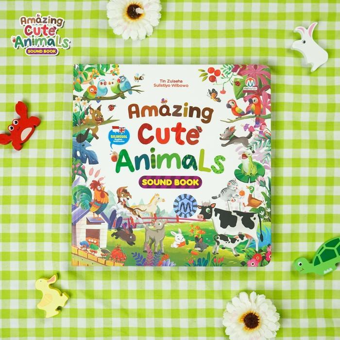 SOUND BOOK AMAZING CUTE ANIMALS - SOUNDBOOK AMAZING CUTE ANIMALS - BUKU BERSUARA - BUKU HEWAN - BUKU