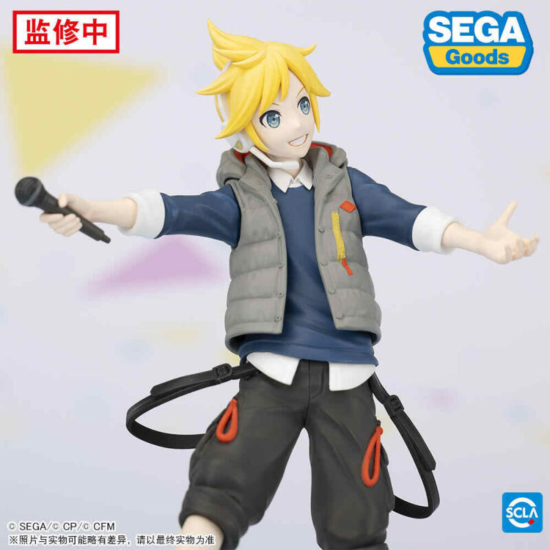 25cm Genuine SEGA DDC Hatsune Miku Project Sekai Kagamine Rin Kagamine Len Action Figure Model Toys