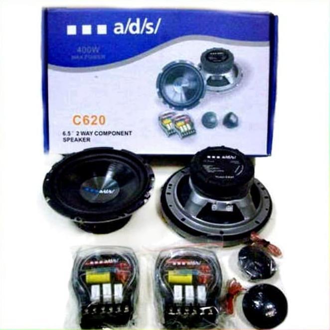 * Speaker Split Ads C620 2 Way Component Speaker System Car Audio Sq *