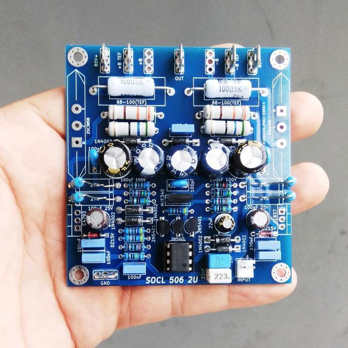 Kit Driver Power Amplifier Socl 506 Tef Ekslusive Fiber Double Layer
