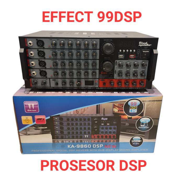power amplifier megavox ka-9950 dsp usb sd plus prosesor