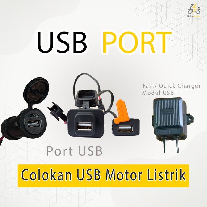 Usb Port Charging Motor Listrik