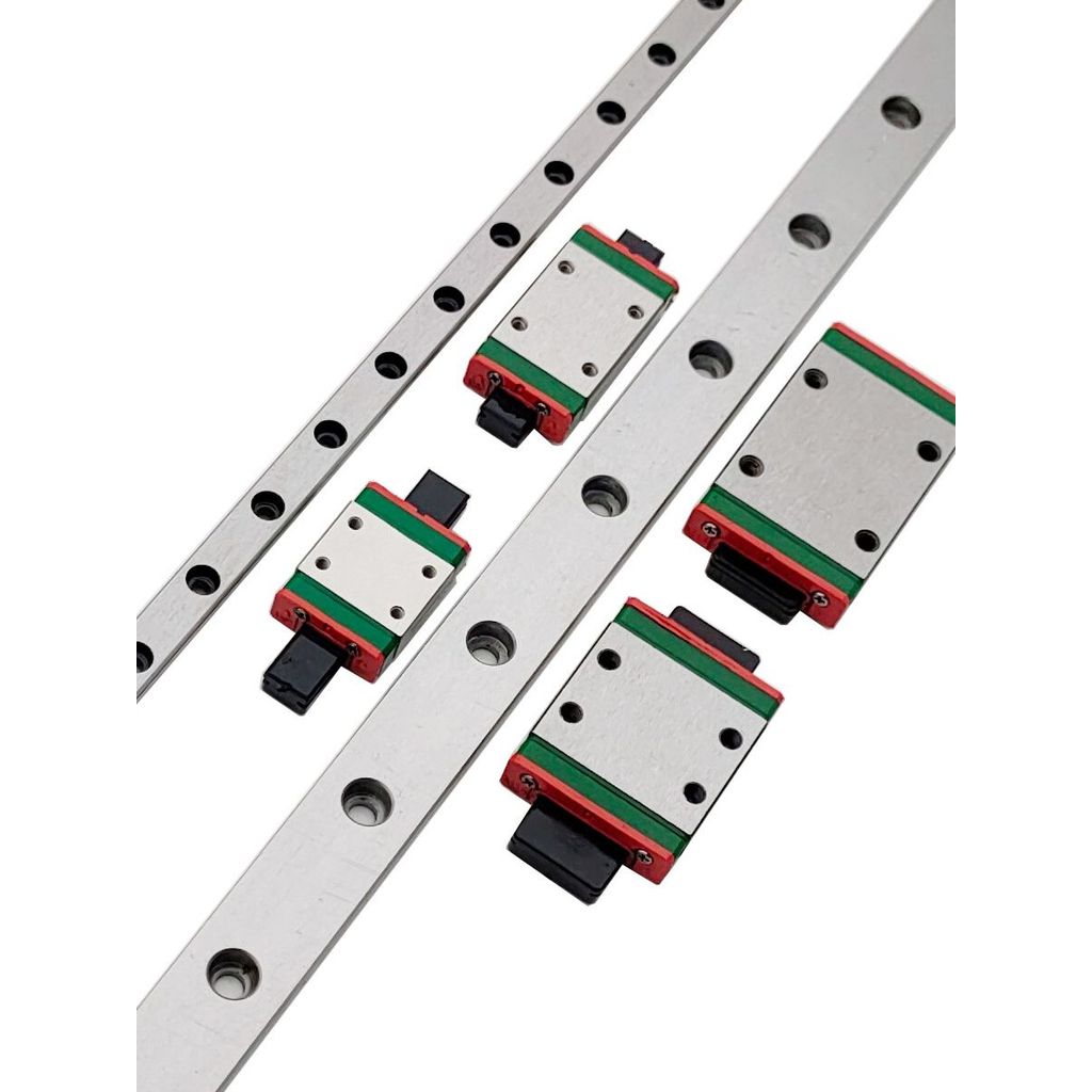 1 ar guide+1 arriage 3D Printer part MGN7 MGN9 MGN12H MGN15 ature ar rail slide MGN7H