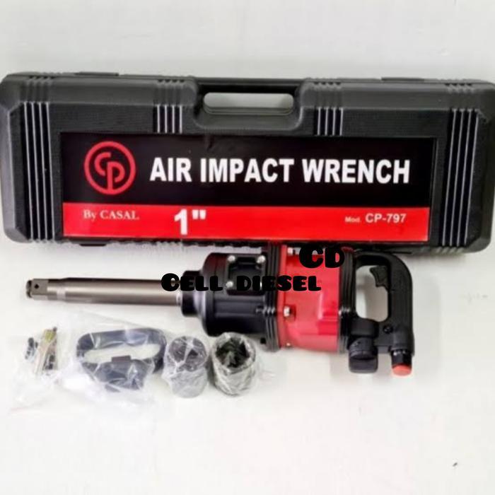 air impact wrench alat buka baut angin roda truck CASSAL 1"