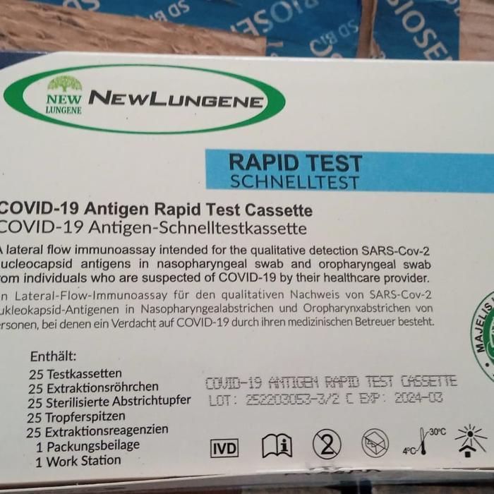 Rapid Tes Antigen Isi 25 Tes
