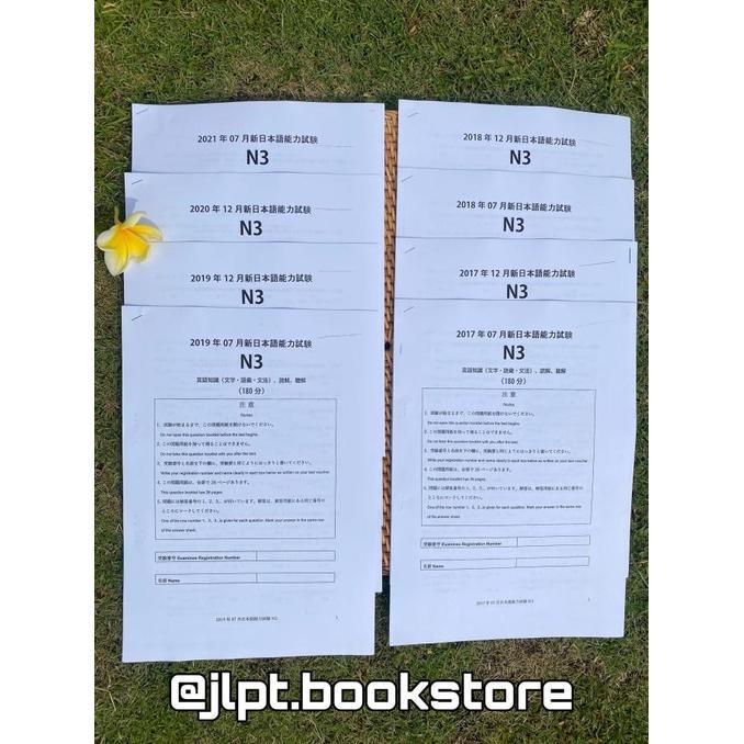 Kumpulan Soal JLPT N3 ASLI Tahun 2017 - 2021