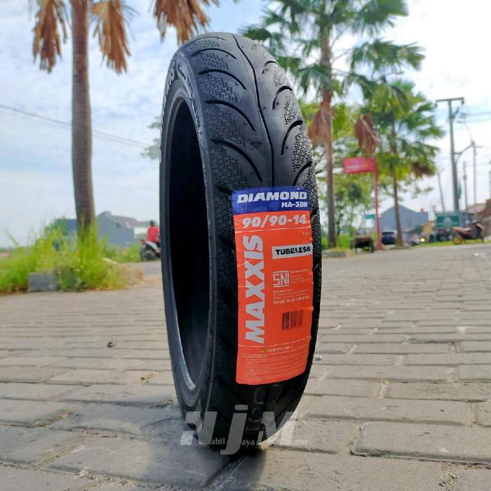 Ban Motor Tubeless Ban Motor Maxxis Diamond Ring 14 Tubeless Untuk Beat Vario Mio Scoopy Spacy Fino