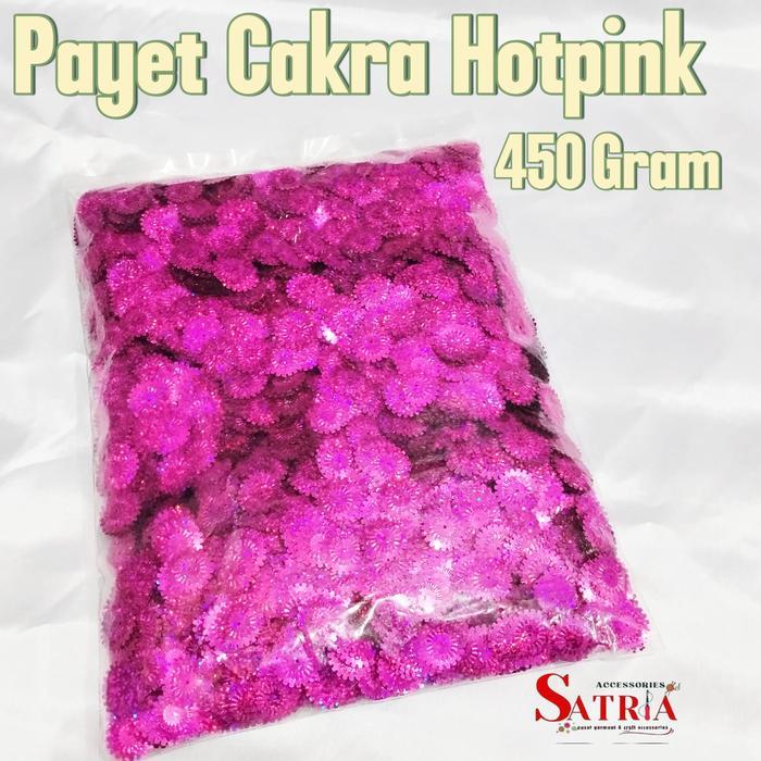 Vinicystore- Payet Bali Motif Cakra Isi 450Gr Payet Kerajinan Diy Hiasan Bali Gebogan Tamiang
