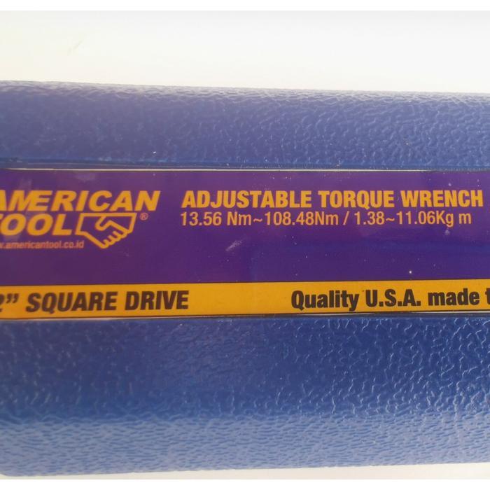 Ready Stok KUNCI TORSI MOMEN Adjustable TORQUE Micrometer American Tool KECIL