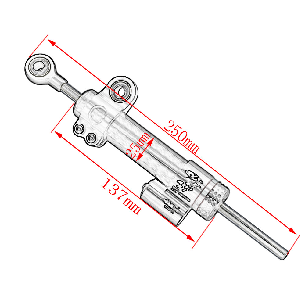 NEW FOR DUKE DUKE 390 200 125 STEERING DAMPER MOUNTING BRACKET KIT DUKE125 DUKE200 DUKE390