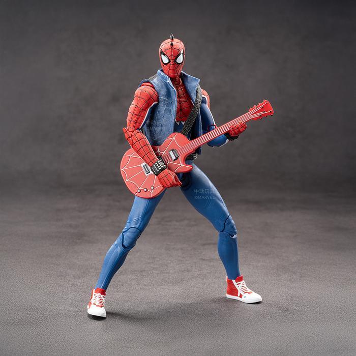 TERBARU Toys Kingdom Top Gear ZD Infinite Action Figure X Spider-Man Spider Punk 17.5 cm -