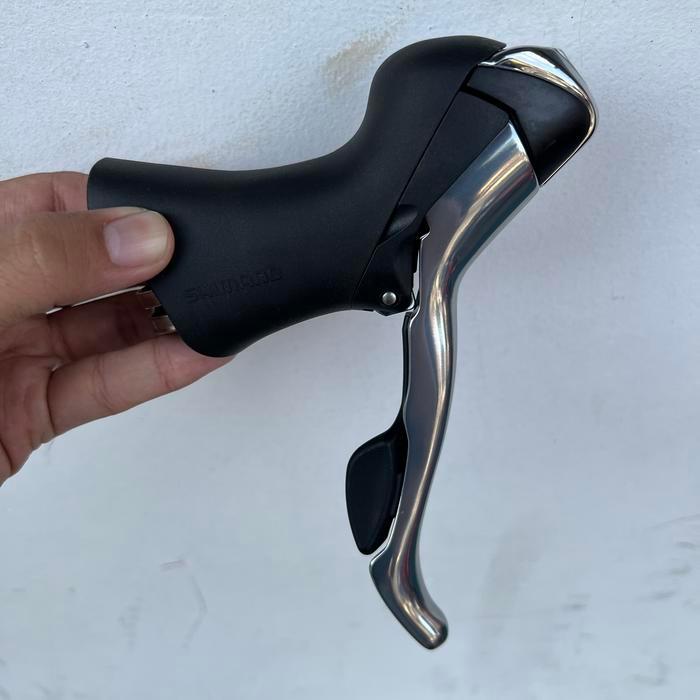 READY BRIFTER TIAGRA 4500 9 SPEED KANAN ORIGINAL JAPAN R4500 SILVER SHIFTER
