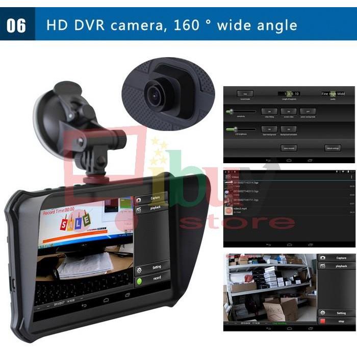 'K10' 7" Android 4.2 Car GPS Navigation DVR Camera -Southeast Asia Map