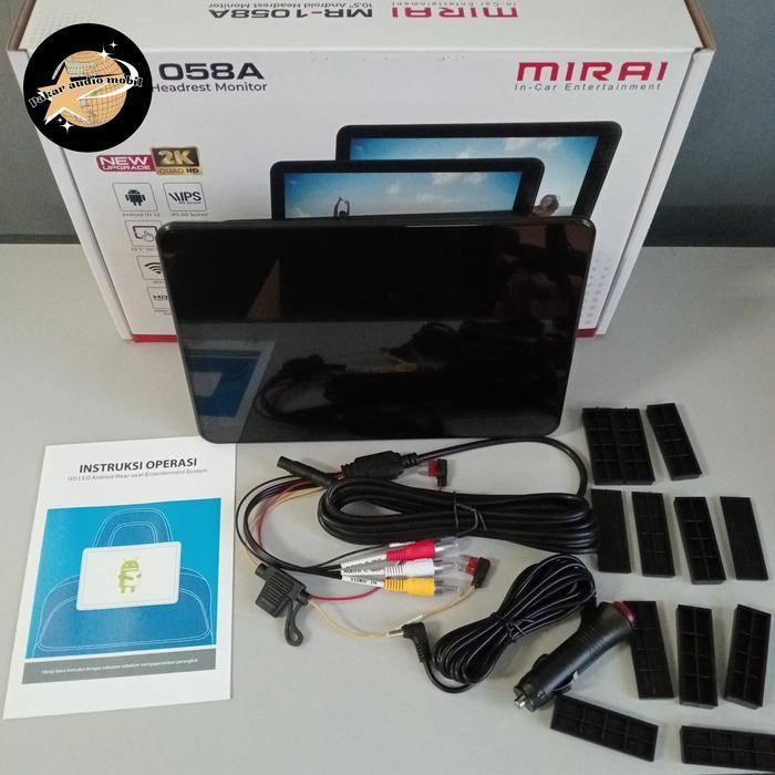 HEADREST ANDROID MIRAI 1058 A / HEADREST MIRAI 10 INCH