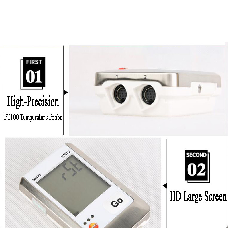 TESTO 176-T2 TEMPERATURE RECORDER TEMPERATURE DATALOGGER TEMPERATURE LOGGER 0572 1762