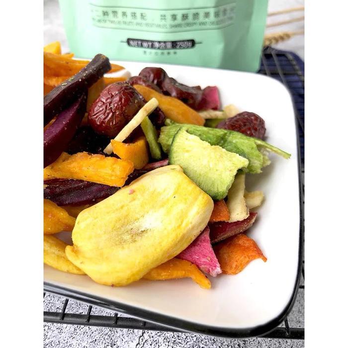 SNACK SAYURAN 250 GR CRISPY BUAH KERING CEMILAN buah sayur 12 MACAM Leisure