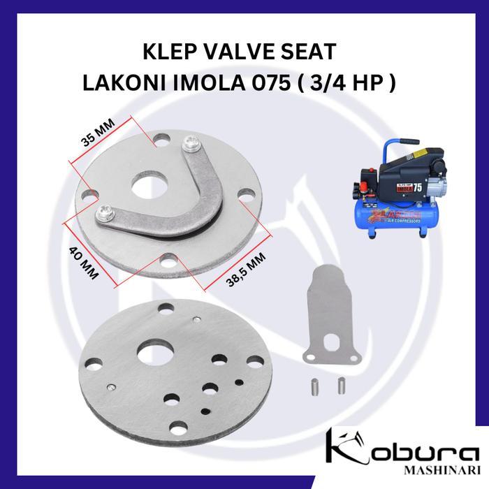 Klep Valve Assy Seat Kompresor Angin Lakoni Imola 075 3/4 Hp