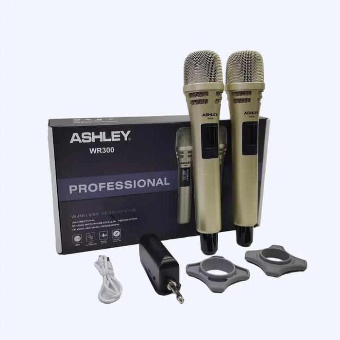 Best Seller Mic Wireless Ashley Wr300 Mik Werles Ashley Wr 300 Original - Champnge