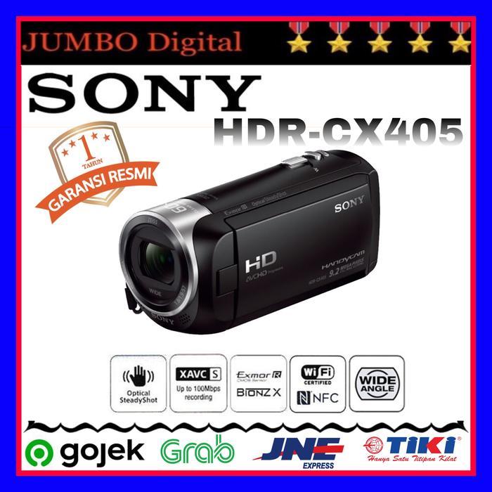 Handycam Sony Hdr-Cx405 Garansi Resmi Sony Cx405