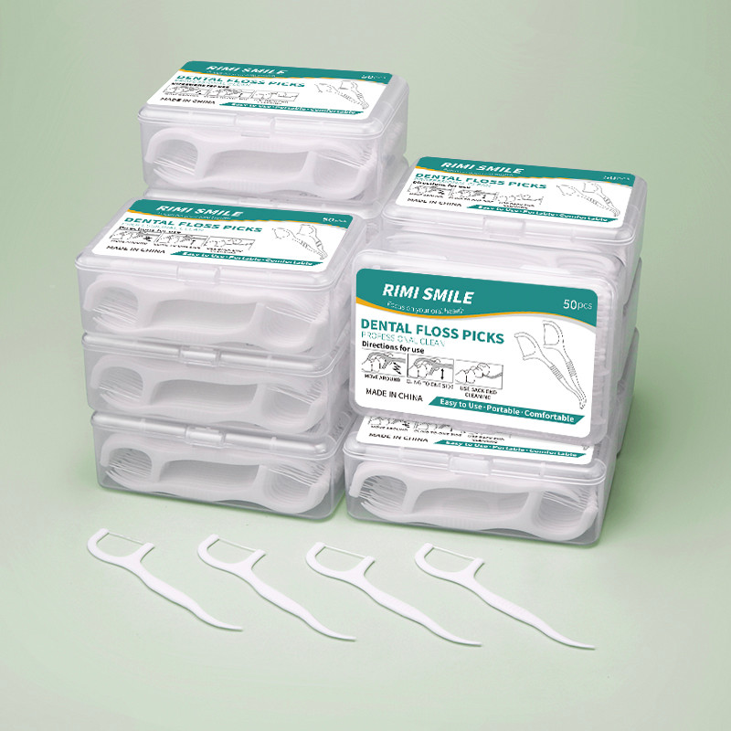 501503006001000 PCS Dental Floss Sticks Oral Care Tools Oral Care Dental Floss Holder Toothpick Set