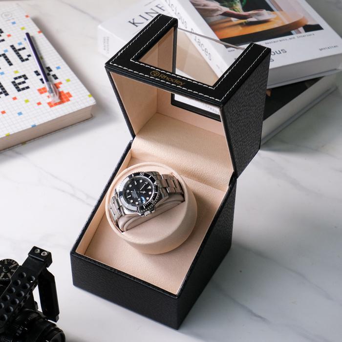 TERBARU kotak tempat jam tangan automatic watch winder 1 slot