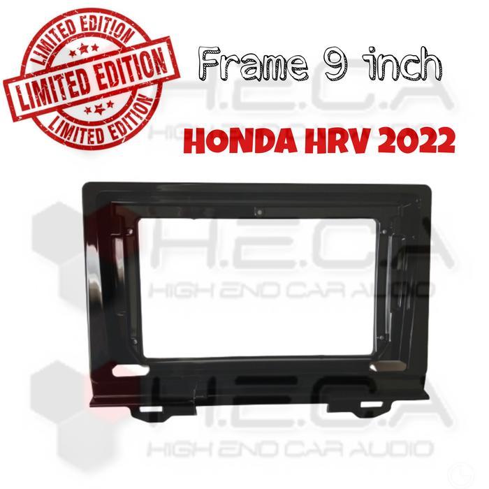 Frame 9" Hrv 2022 Android 9 Inch Head Unit Double Din Tv Tape Mobil