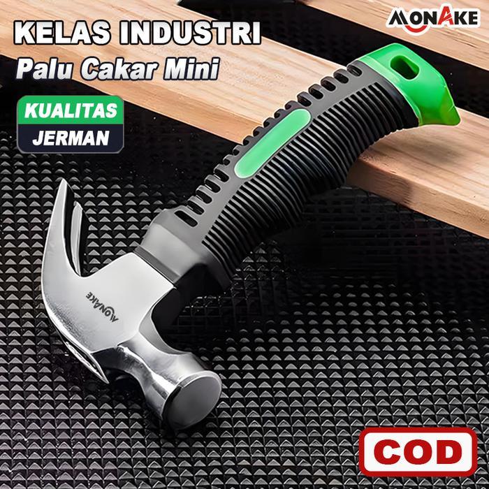 Tekiro - Palu Cakar Mini Palu Kambing Claw Hammer 8Oz 16Oz Bahan 0.5Lb 1Lb Palu Konde Palu Batu Palu