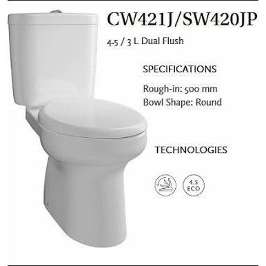 Kloset Duduk Toto CW421 BERMUTU - CW 421