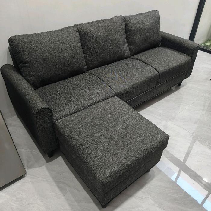 Sofa Pro Design / Sofa Bekas / Sofa Corner / Sofa Nolan 3 Seater + Ottoman