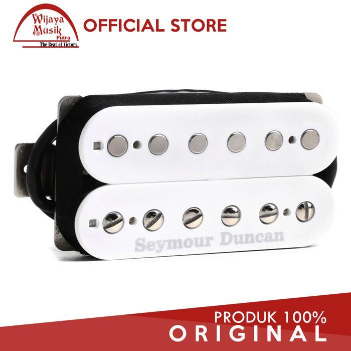 Seymour Duncan Pickup Gitar SH-4 JB Humbucker 11102-13-w - Putih