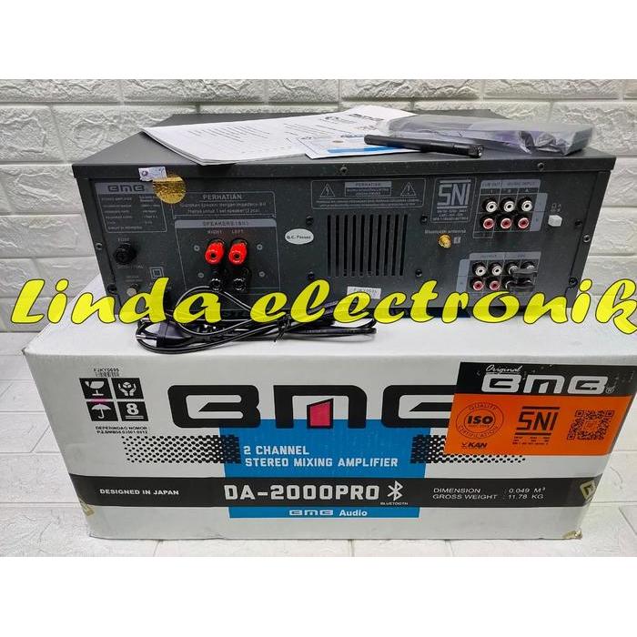Amplifier Bmb Da2000Pro Da 2000Pro Da2000 Pro With Blutooth Original #Gratisongkir