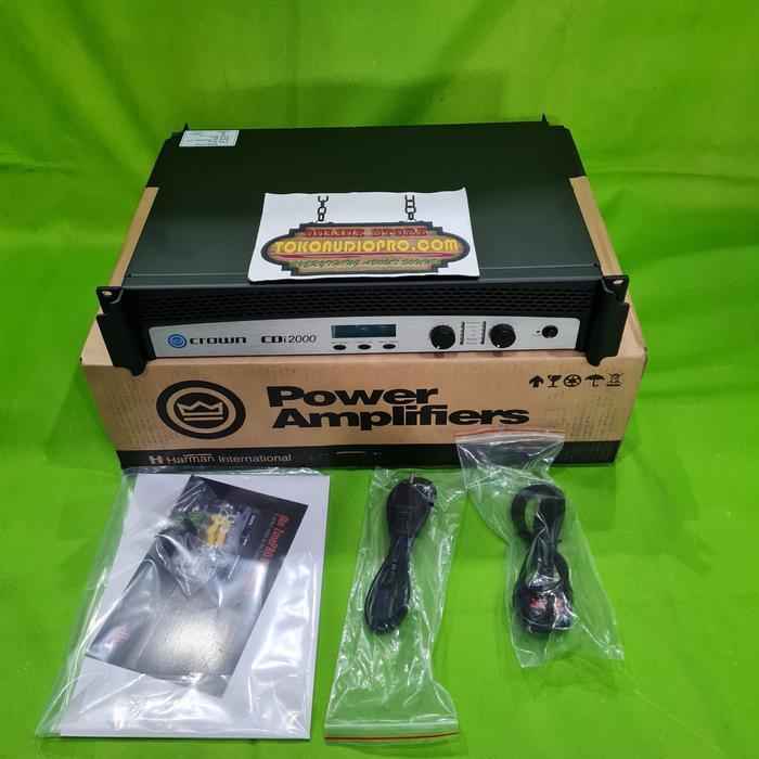 Power Crown Cdi2000 Power Amplifier Original Crown Cdi-2000 #Gratisongkir
