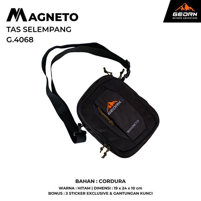 ASLI GEORN MAGNETO Tas Selempang Sling Bag Pria Wanita Bahan Cordura Minimalis Multifungsi READY