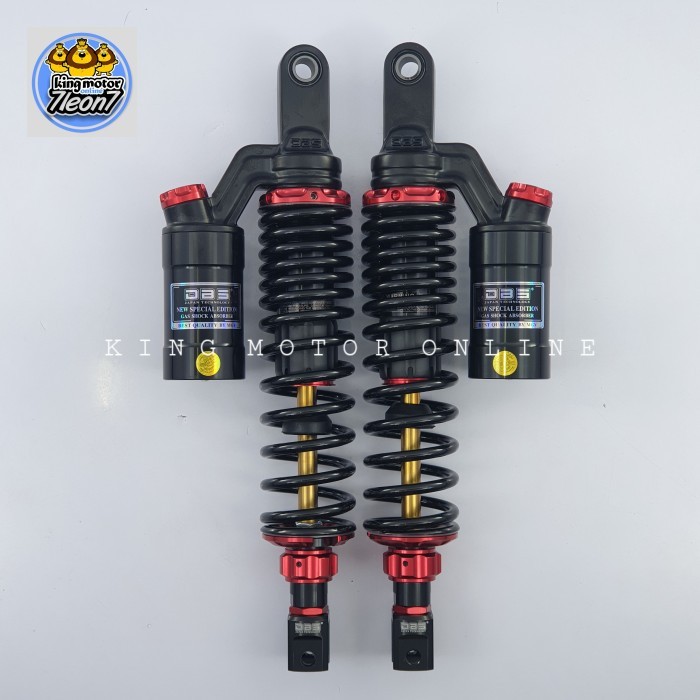 SHOCK TABUNG DBS 8894 GP SERIES 365 MM PCX 160 - BLACK RING RED -Megavia Store