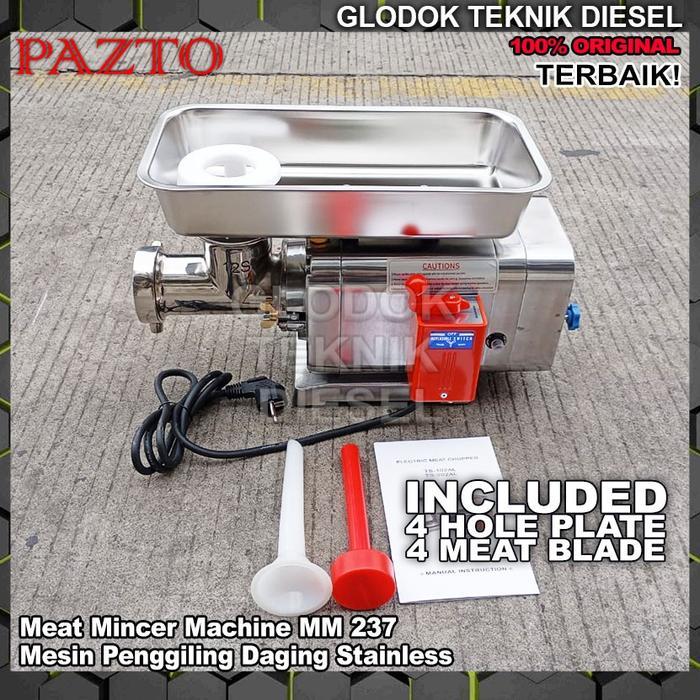 Mesin Giling Daging Miaohsien MH 237 Taiwan Mesin Gilingan Daging Tasin Listrik Meat Grinder Miao Hs
