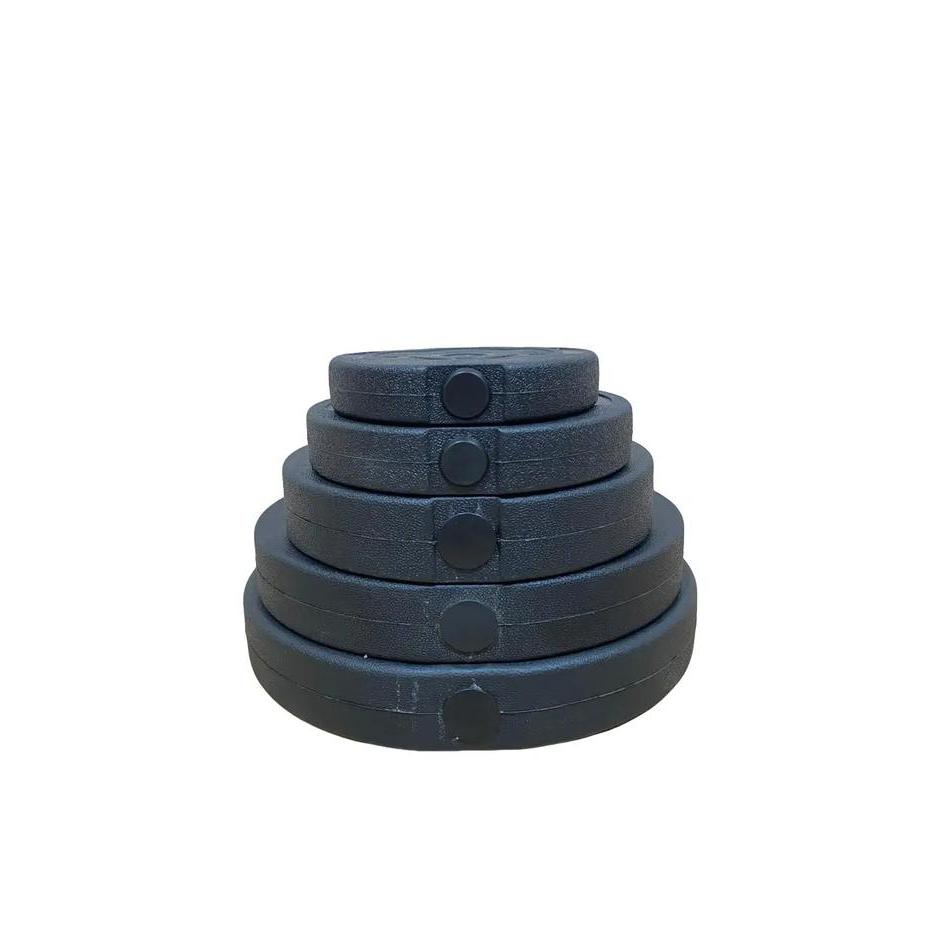 POTENCE PLT5 Plate Barbel Dumbel 5 KG Barbel Plate 5 KG Diameter 26 CM PVC Barbel Plate Plastik PVC