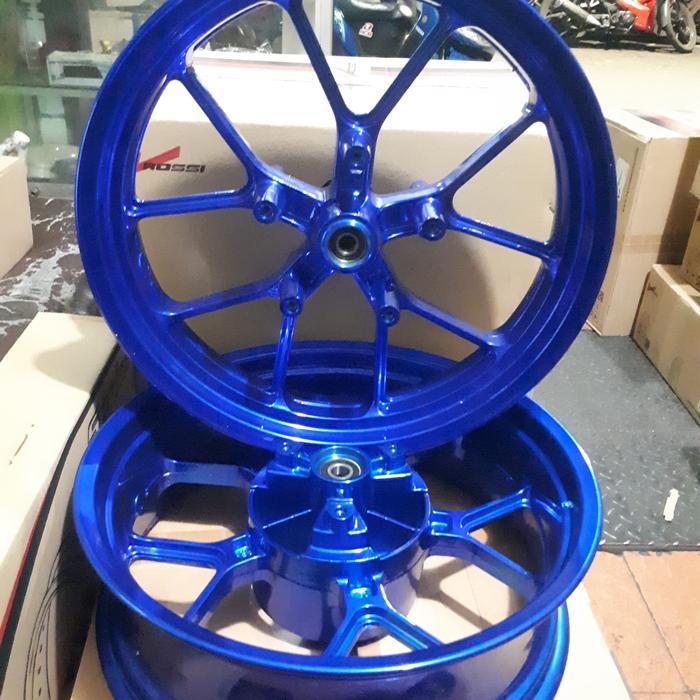 READYY VELG VROSSI COBRA NINJA 250 FI LEBAR BIRU CANDY