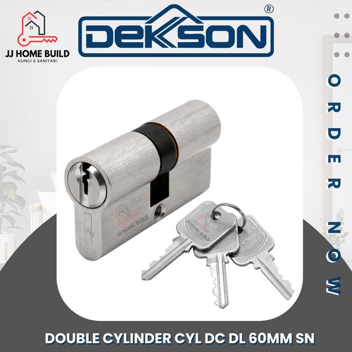 Cylinder Dekson Dc Dl 60 Mm Kunci Silinder Dc Dl 3 Kunci Dekkson