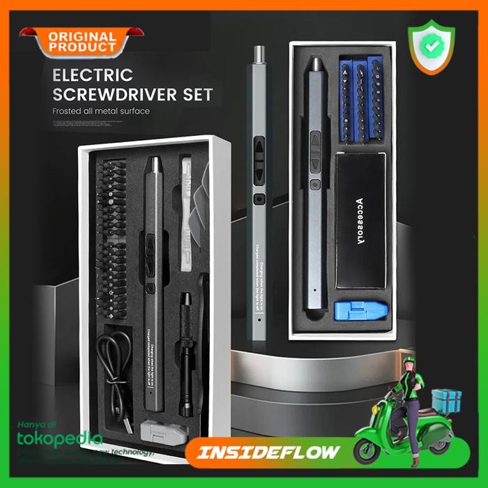 Berkualitas Set Obeng Mini Servis Elektrik Reparasi Elektronik Jam Tangan Kacamata Hp Laptop