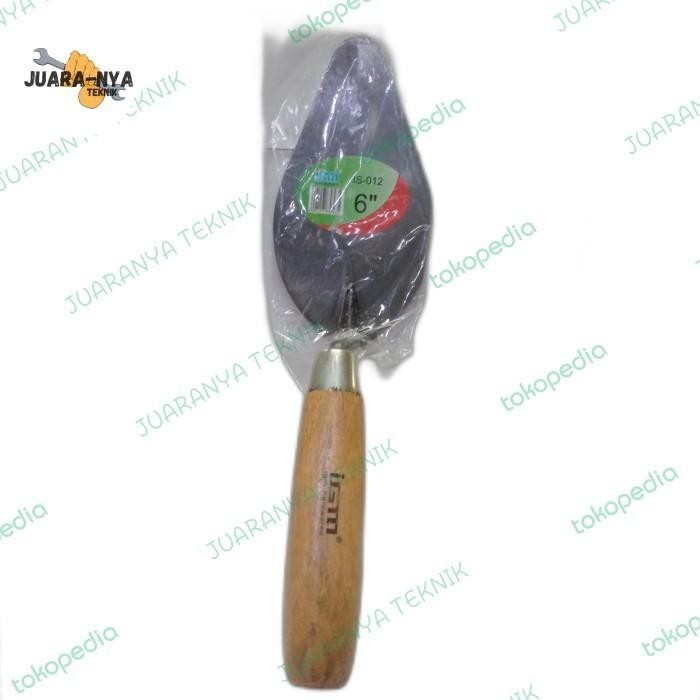 Sendok Tembok Lancip 6 inch IGM is 012 / Sendok Tembok Semen Lancip