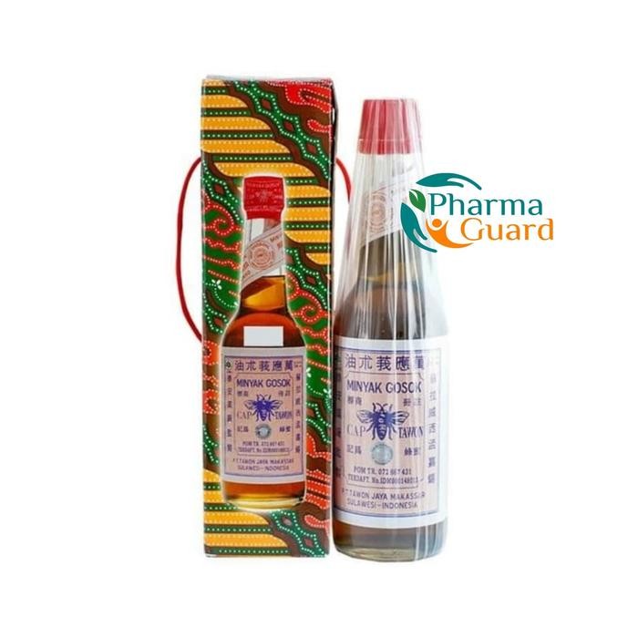 minyak tawon tutup merah asli makasar