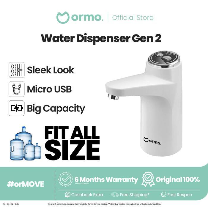 Dispenser Galon Air Aqua Pompa Galon Automatic